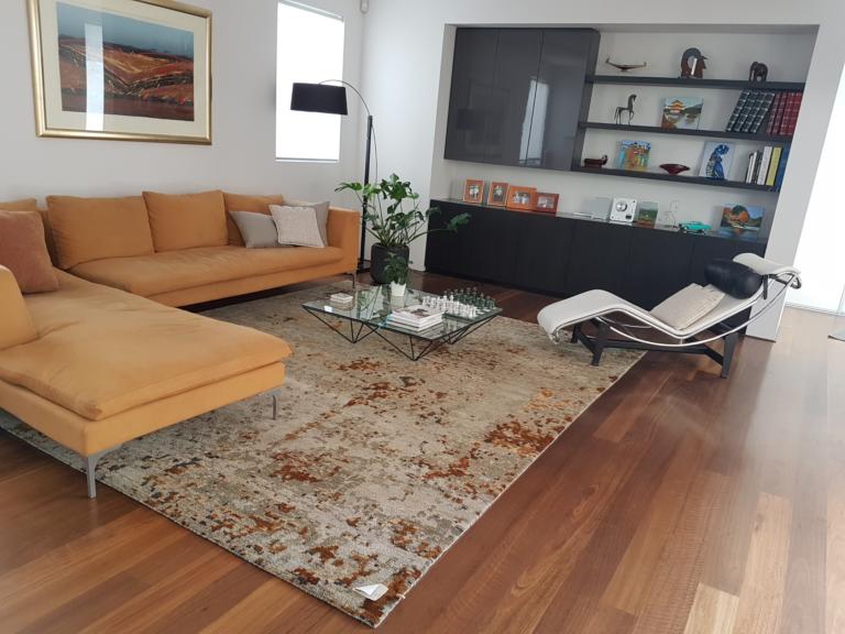 Designer Rugs Perth Burnt Organic Living Room