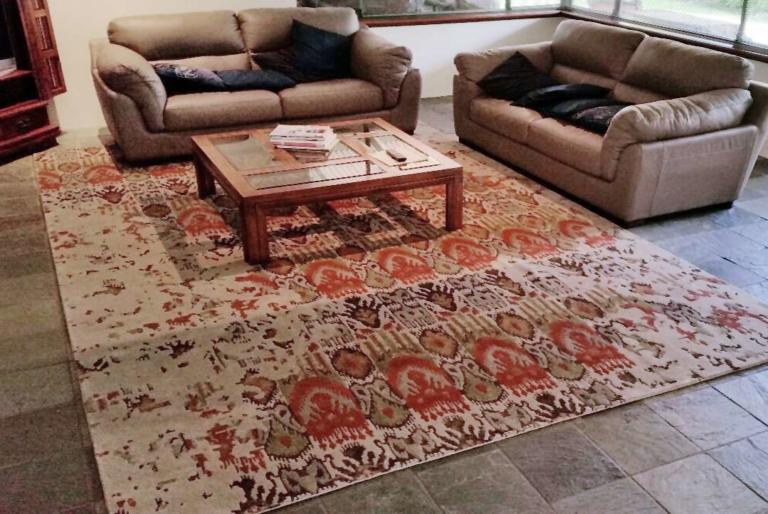 Custom Rug Broken-Ikat