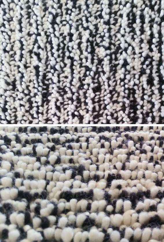 Shag Pile Rug SH-BW