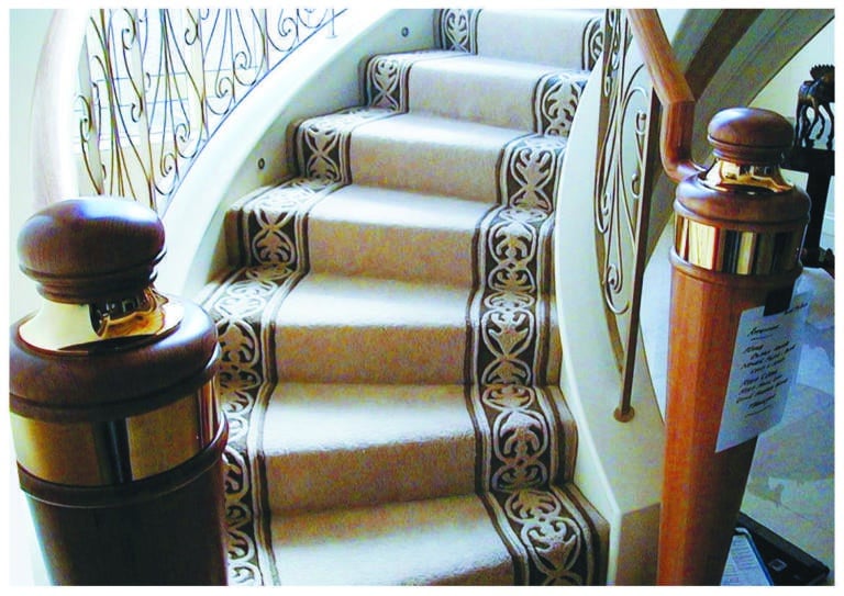 Custom Carpet - Stairs