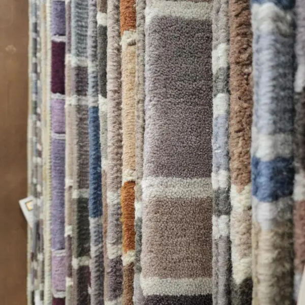 a vast collection of retro rugs